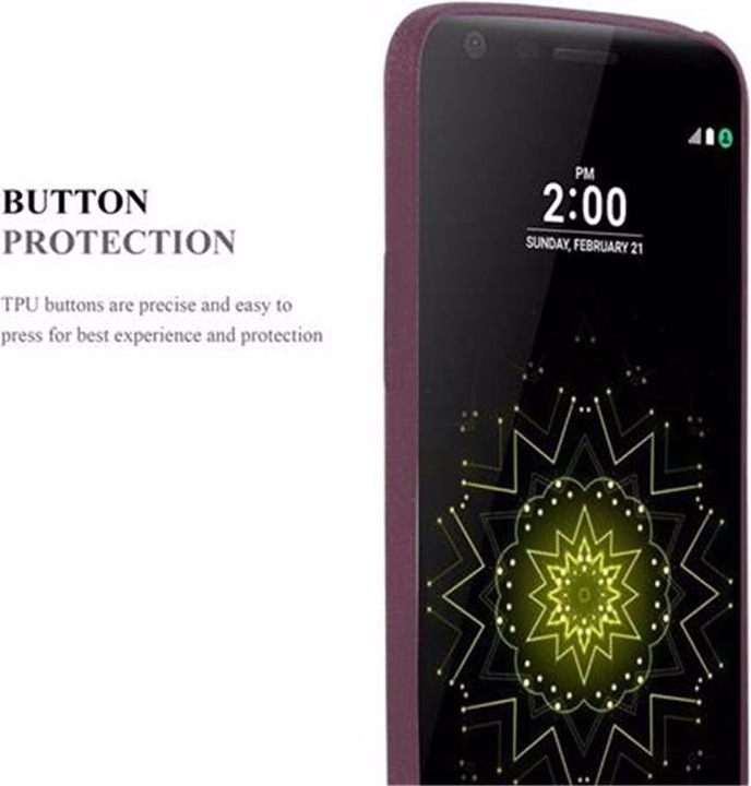 Actual product image Cadorabo TPU Frosted Cover (G5)