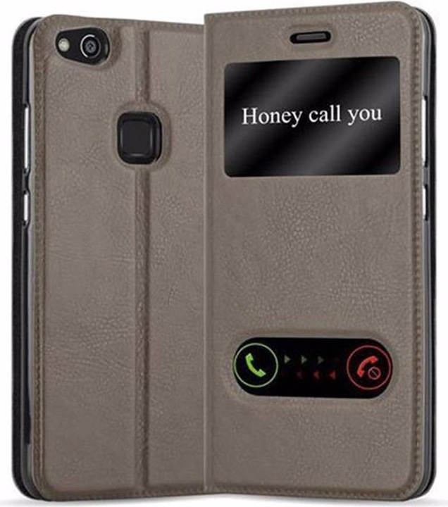 Actual product image Cadorabo Book with View double window cover (Huawei P10 Lite)