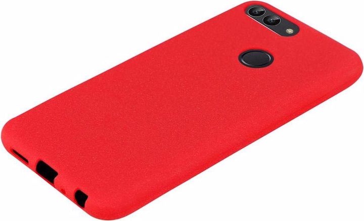 Actual product image Cadorabo TPU Frosted Cover (Huawei Enjoy 7S, Huawei P Smart (2018))