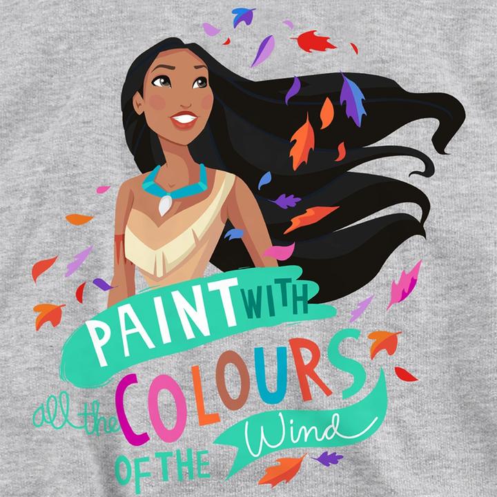 Produktbild Disney Colours Of The Wind Kapuzenpullover meliert (128)