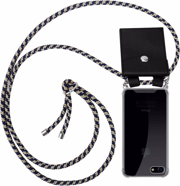 Produktbild Cadorabo TPU Handy Kette SILBER Cover