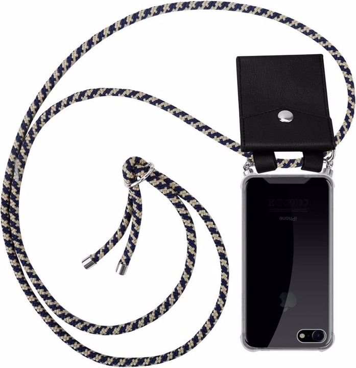 Actual product image Cadorabo TPU Mobile Phone Chain SILVER Cover
