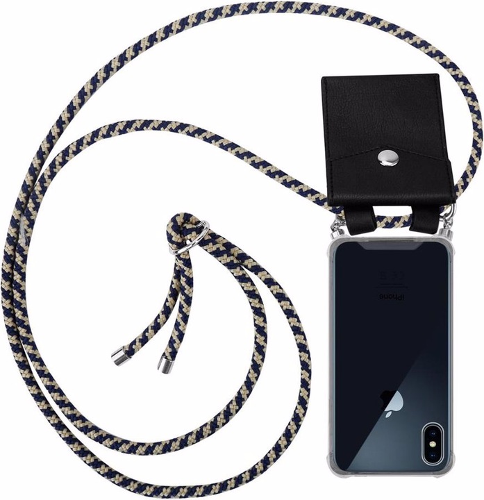 Produktbild Cadorabo TPU Handy Kette SILBER Cover