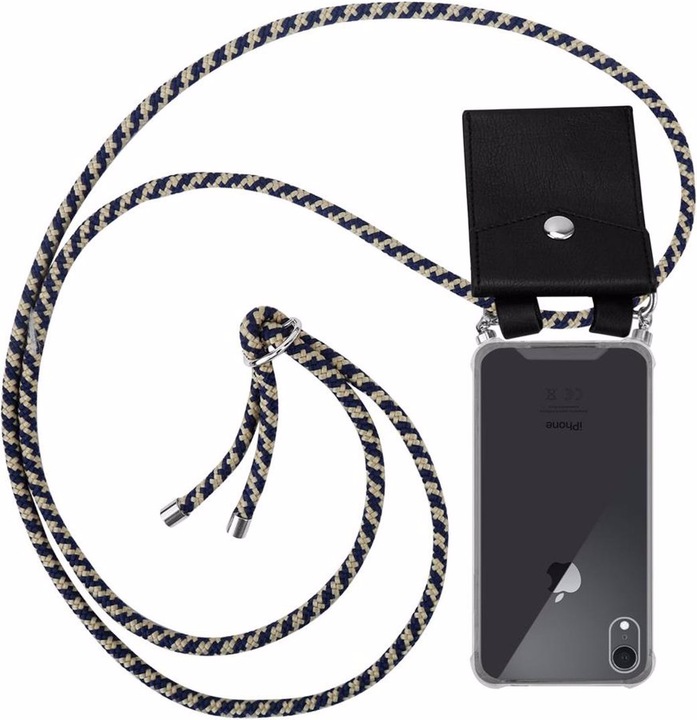 Produktbild Cadorabo TPU Handy Kette SILBER Cover