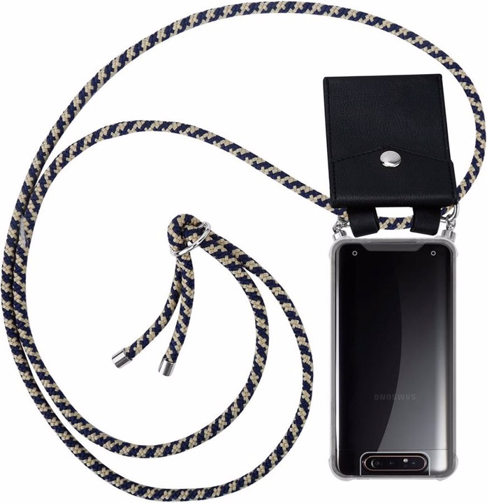 Produktbild Cadorabo TPU Handy Kette SILBER Cover