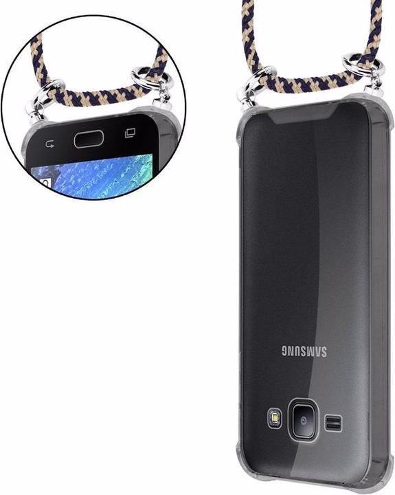 Produktbild Cadorabo TPU Handy Kette SILBER Cover