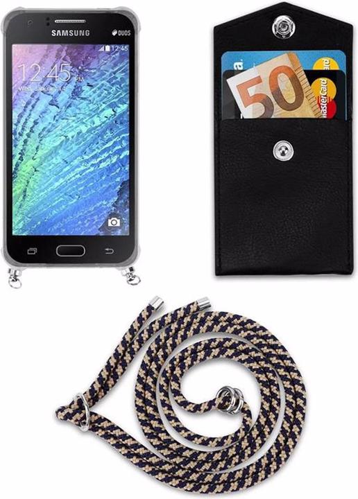 Produktbild Cadorabo TPU Handy Kette SILBER Cover