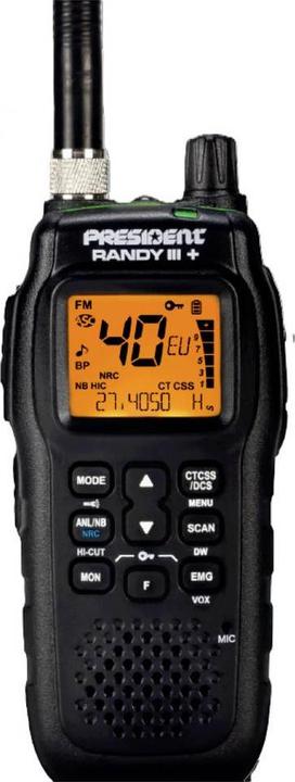 Actual product image President CB handheld radio - Preident Randy III
