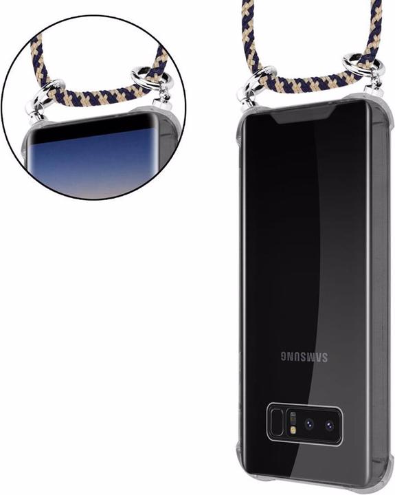 Produktbild Cadorabo TPU Handy Kette SILBER Cover