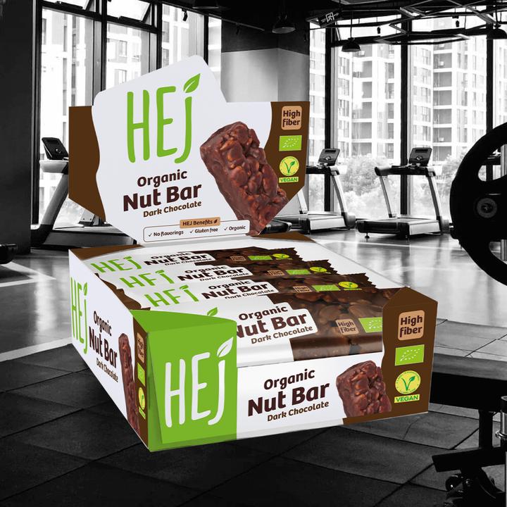 Image du produit HEJ Nutrition Organic Nut Bar (520 g, 12 pcs)