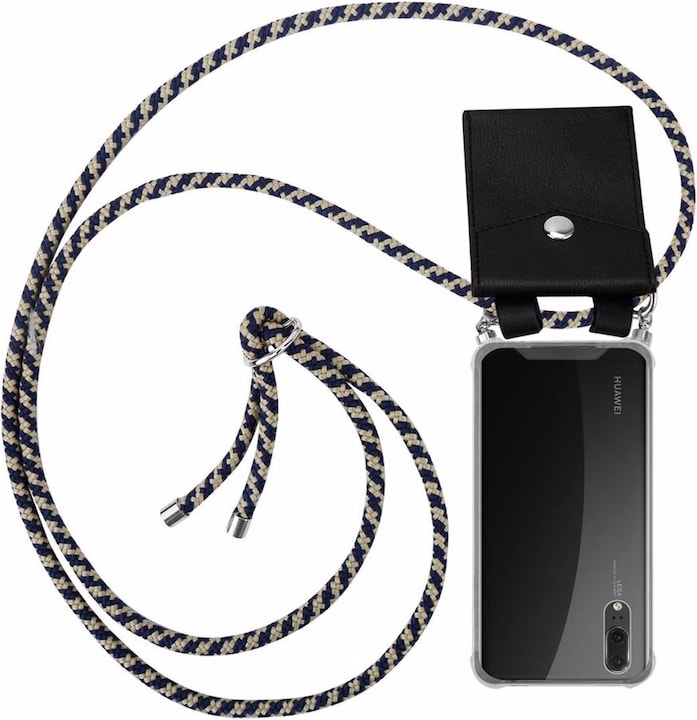 Produktbild Cadorabo TPU Handy Kette SILBER Cover