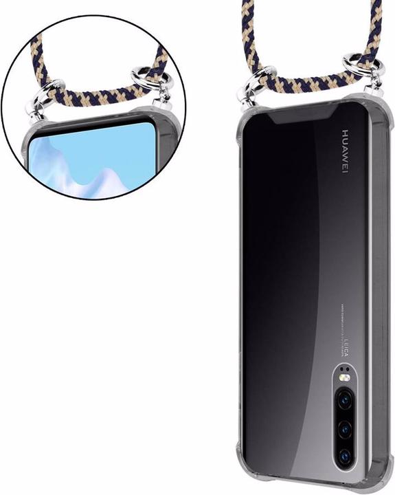 Produktbild Cadorabo TPU Handy Kette SILBER Cover