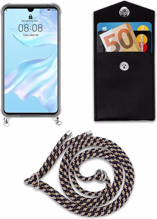 Produktbild Cadorabo TPU Handy Kette SILBER Cover