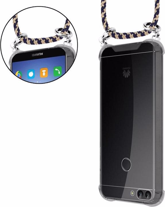 Produktbild Cadorabo TPU Handy Kette SILBER Cover