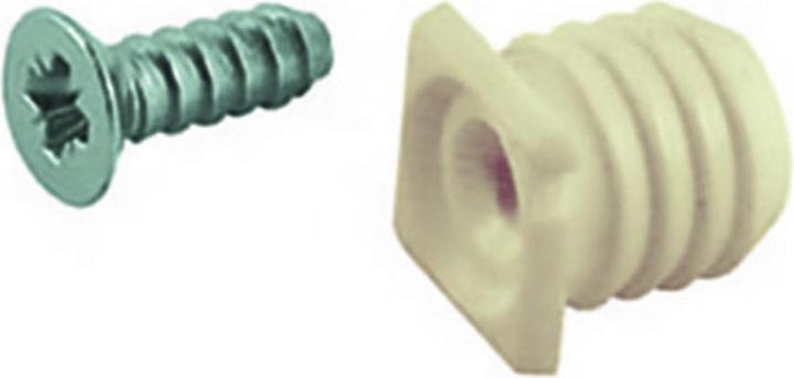 Hettich Kit met vite en manicotto voor scodellini (Aansluitende fitting, Scharnieren, 1 Pcs.)