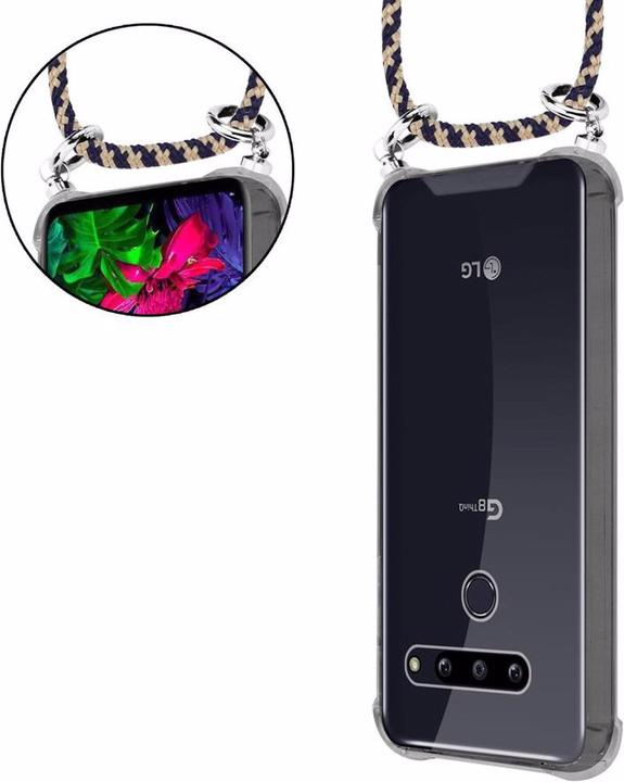 Produktbild Cadorabo TPU Handy Kette SILBER Cover