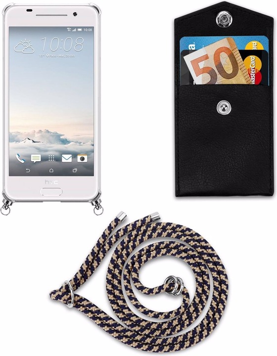 Produktbild Cadorabo TPU Handy Kette SILBER Cover