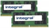 Produktbild 64GB 2x32GB SODIMM KIT DDR5 4800MHZ UNBU (2 x 32GB, 4800 MHz, DDR5-RAM, SO-DIMM)