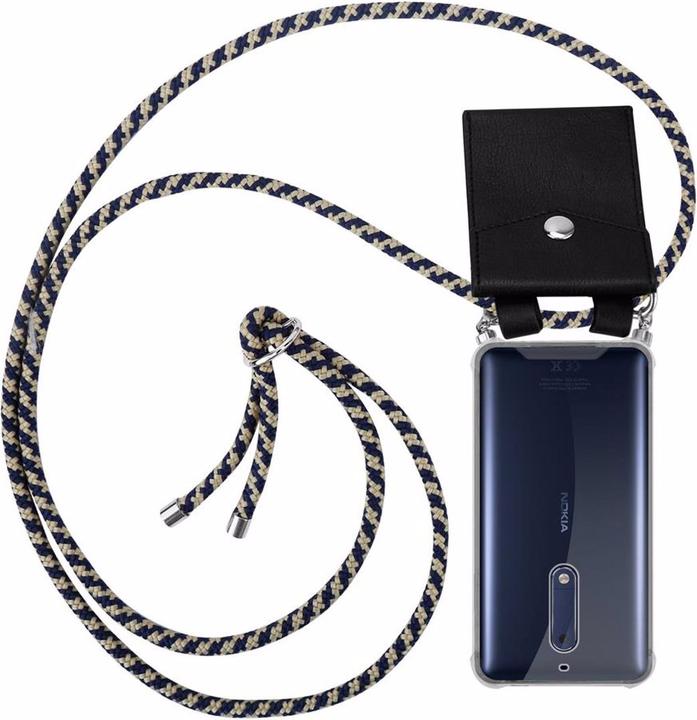 Produktbild Cadorabo TPU Handy Kette SILBER Cover