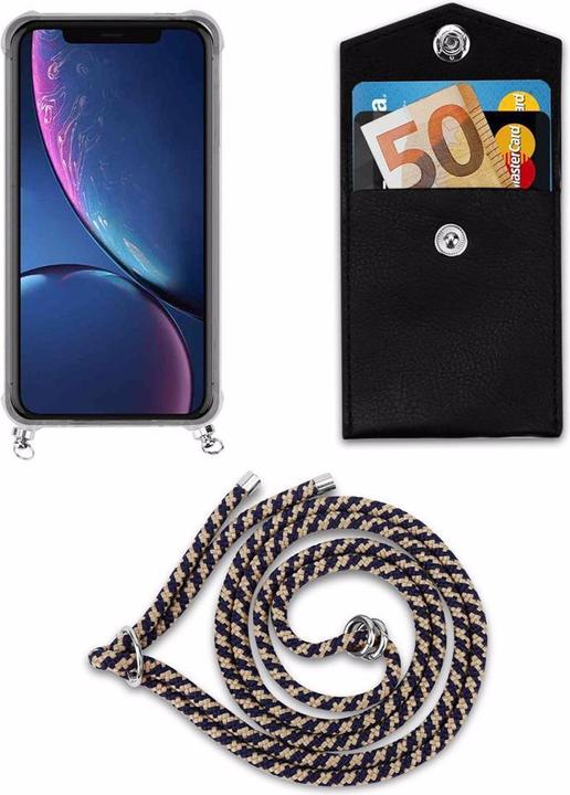 Produktbild Cadorabo TPU Handy Kette SILBER Cover