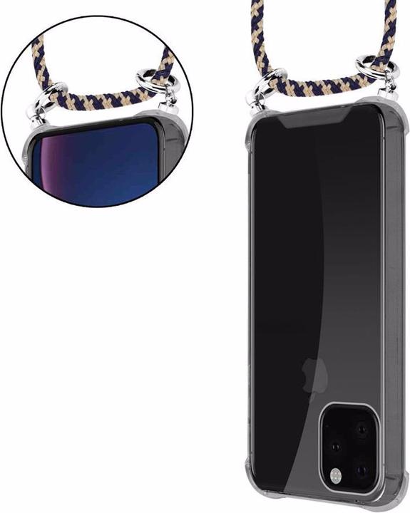 Produktbild Cadorabo TPU Handy Kette SILBER Cover