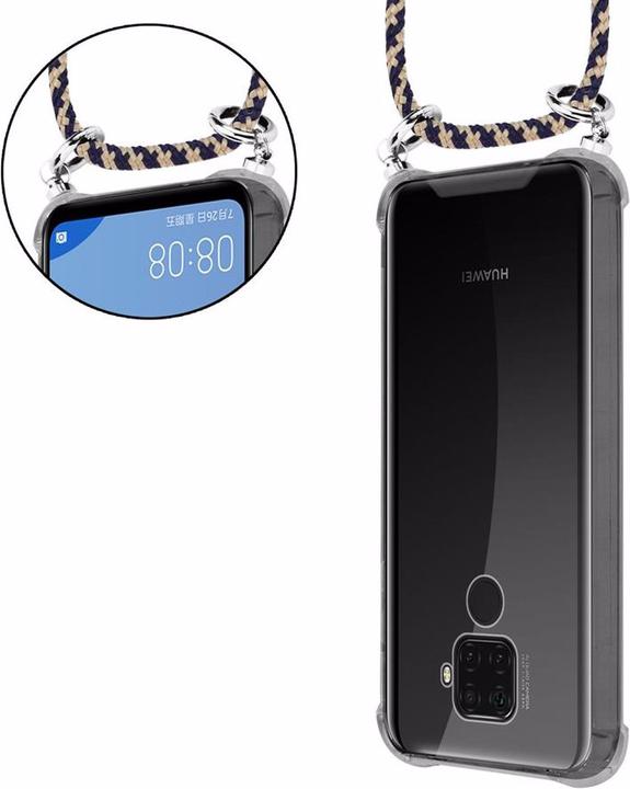 Produktbild Cadorabo TPU Handy Kette SILBER Cover