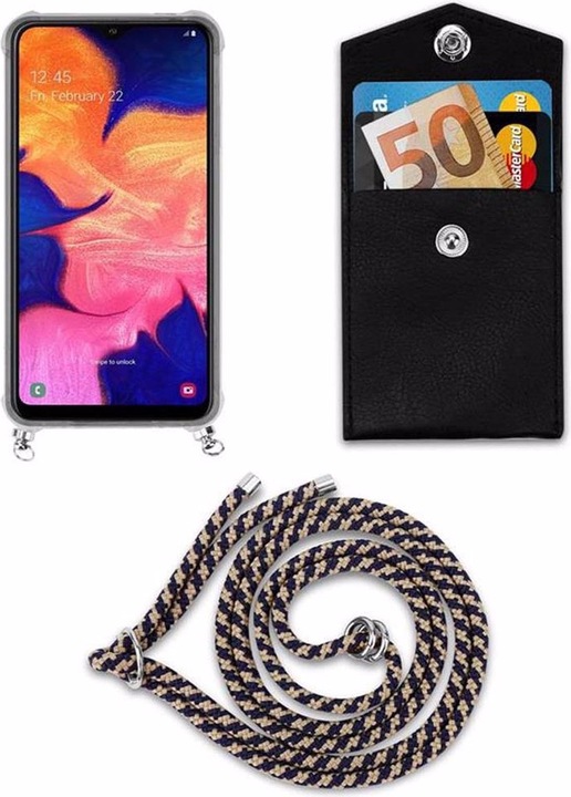Produktbild Cadorabo TPU Handy Kette SILBER Cover