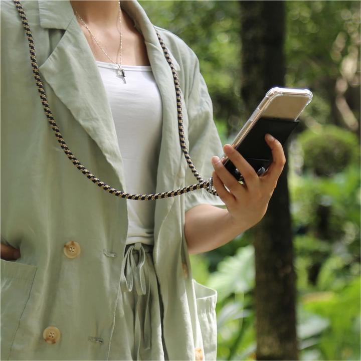 Produktbild Cadorabo TPU Handy Kette SILBER Cover