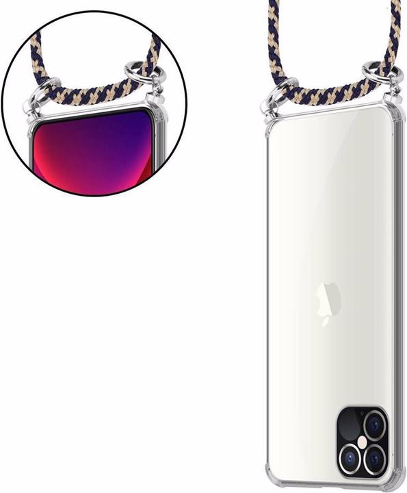 Produktbild Cadorabo TPU Handy Kette SILBER Cover
