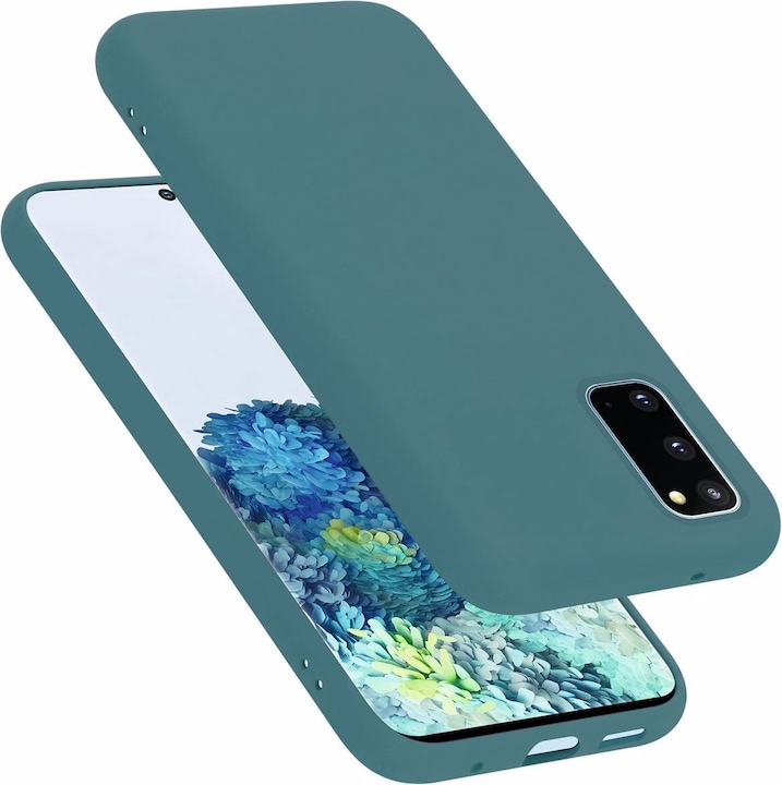 Immagine prodotto Cadorabo Copertura della cassa del silicone liquido TPU (Samsung Galaxy S20)