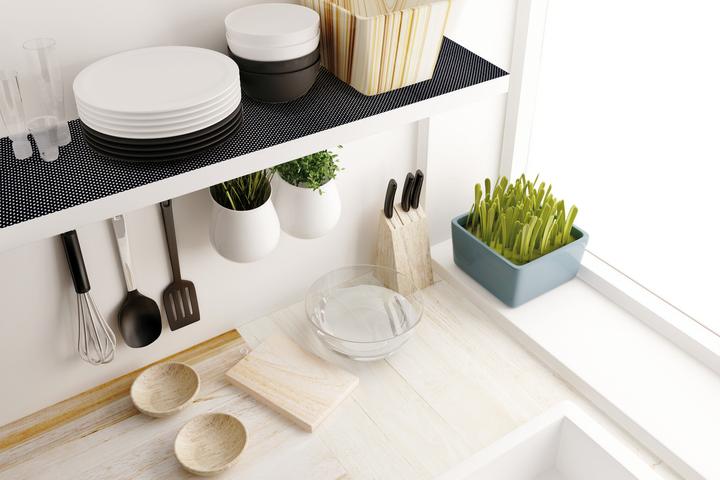 Image du produit D-C-Fix Tapis de cuisine 30 x 150 cm, Beige (150 x 30 cm)