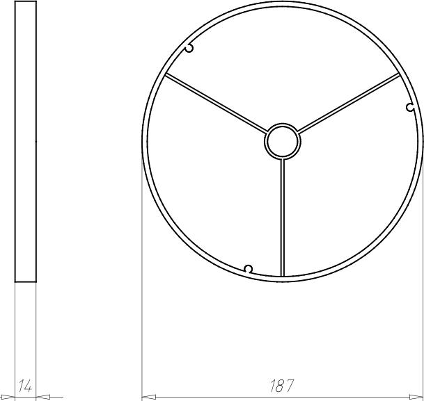 Actual product image Kaiser Front ring