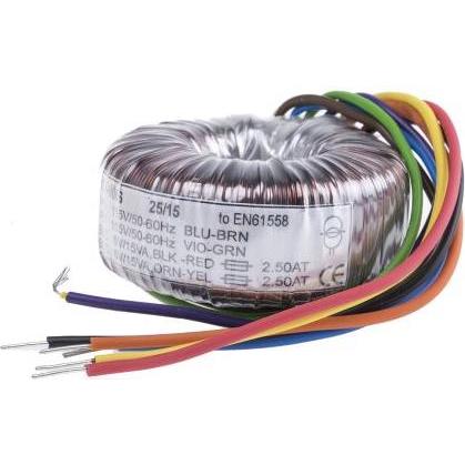 Rs Pro Transformator Ringkern 30VA 2x6V, Transformator