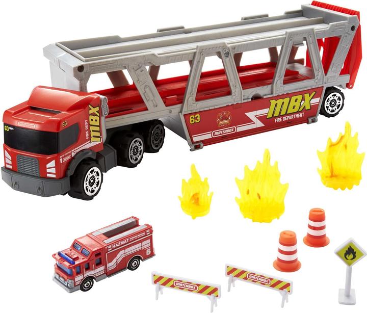 Mattel Fire truck playset (SIOC)