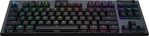 Produktbild Logitech G G915 TKL - GL Tactile, Full-size (100%), Bluetooth, Mechanischer Switch, QZERTY, RGB-L... (Eng. Int., Kabelgebunden)