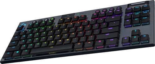 Produktbild Logitech G G915 TKL - GL Tactile, Full-size (100%), Bluetooth, Mechanischer Switch, QZERTY, RGB-L... (Eng. Int., Kabelgebunden)