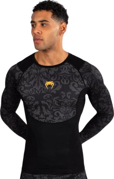 Produktbild Venum Ilia Topuria Unmatched Long Sleeve Rashguard Black Gold (XL)