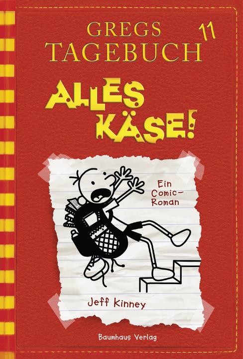 Actual product image Gregs Tagebuch 11 - Alles Käse! (German, Jeff Kinney., 2016)