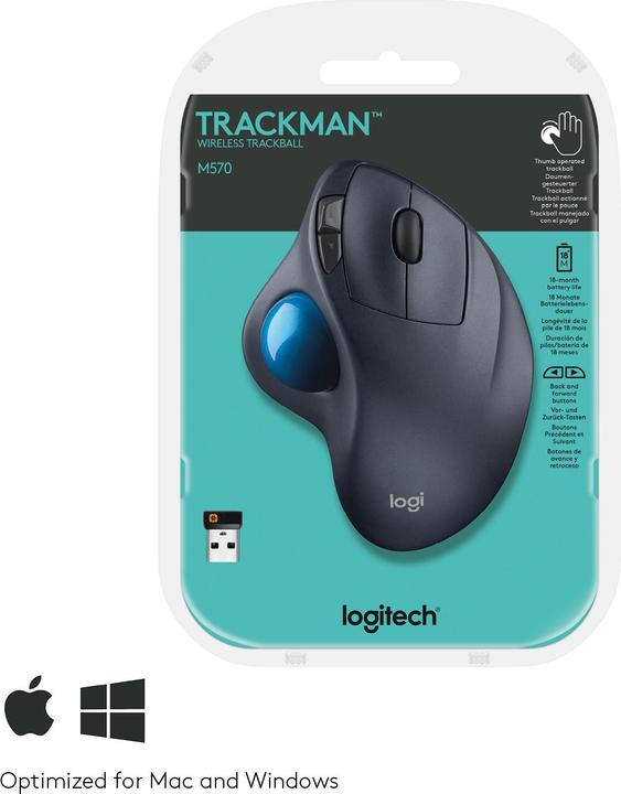 Produktbild Logitech M570 (Kabellos)