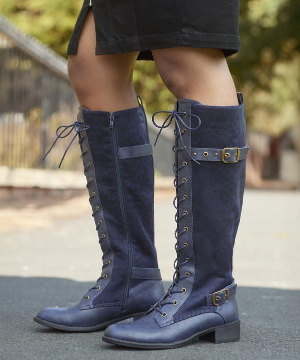 Image du produit Joe Browns Leopard Print Lace Up Riding Boots (39)