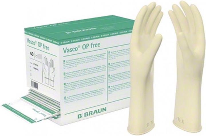 Produktbild B.Braun OP Free Handschuh Latexfrei Grösse 7.5 (40 Paar) (7.5)