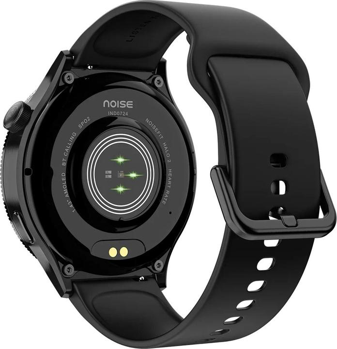 Actual product image Noise NoiseFit Halo 2 Smartwatch Jet Black (42 mm)