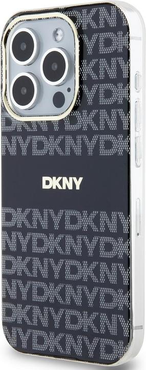 Actual product image DKNY DKHMP14XHRHSEK iPhone 14 Pro Max 6.7" czarny/black hardcase IML Mono & Stripe MagSafe (Apple iPhone 14 Pro Max)