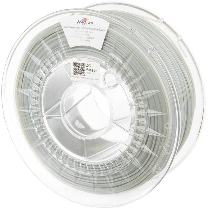 Image du produit Filaments 80537 Glow in the Dark Filament PETG nachleuchtend 1.75 mm 10 (PETG, 1.75 mm, 1000 g)