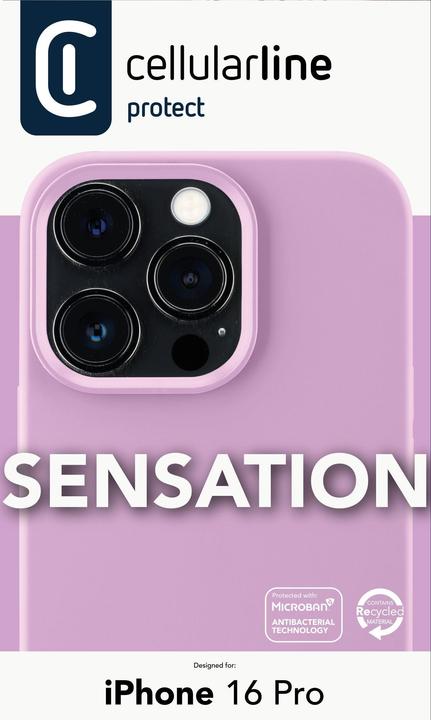 Immagine prodotto Cellularline Custodia Sensation (Apple iPhone 16 Pro)