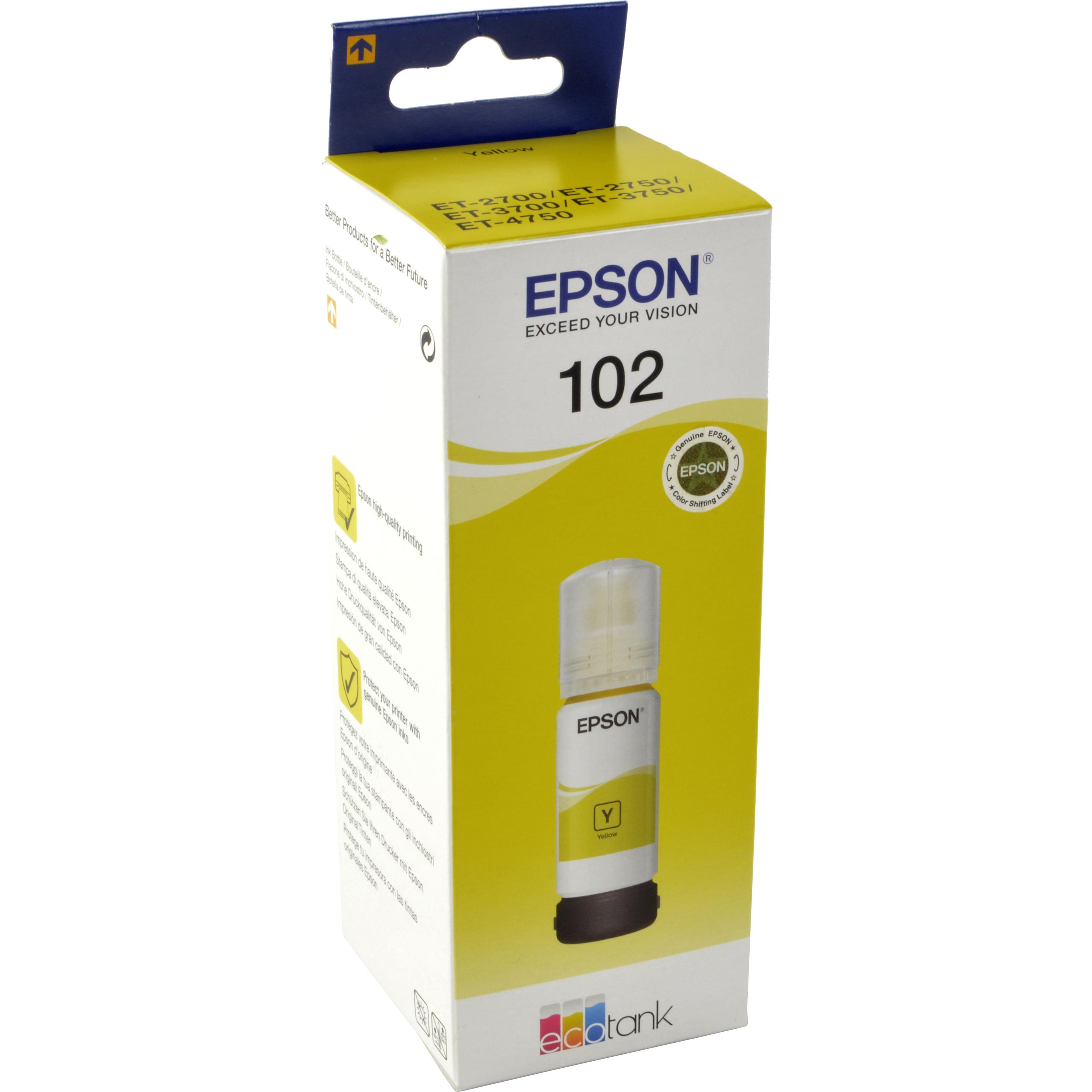 Epson, Cartucce, 102 EcoTank (Y)