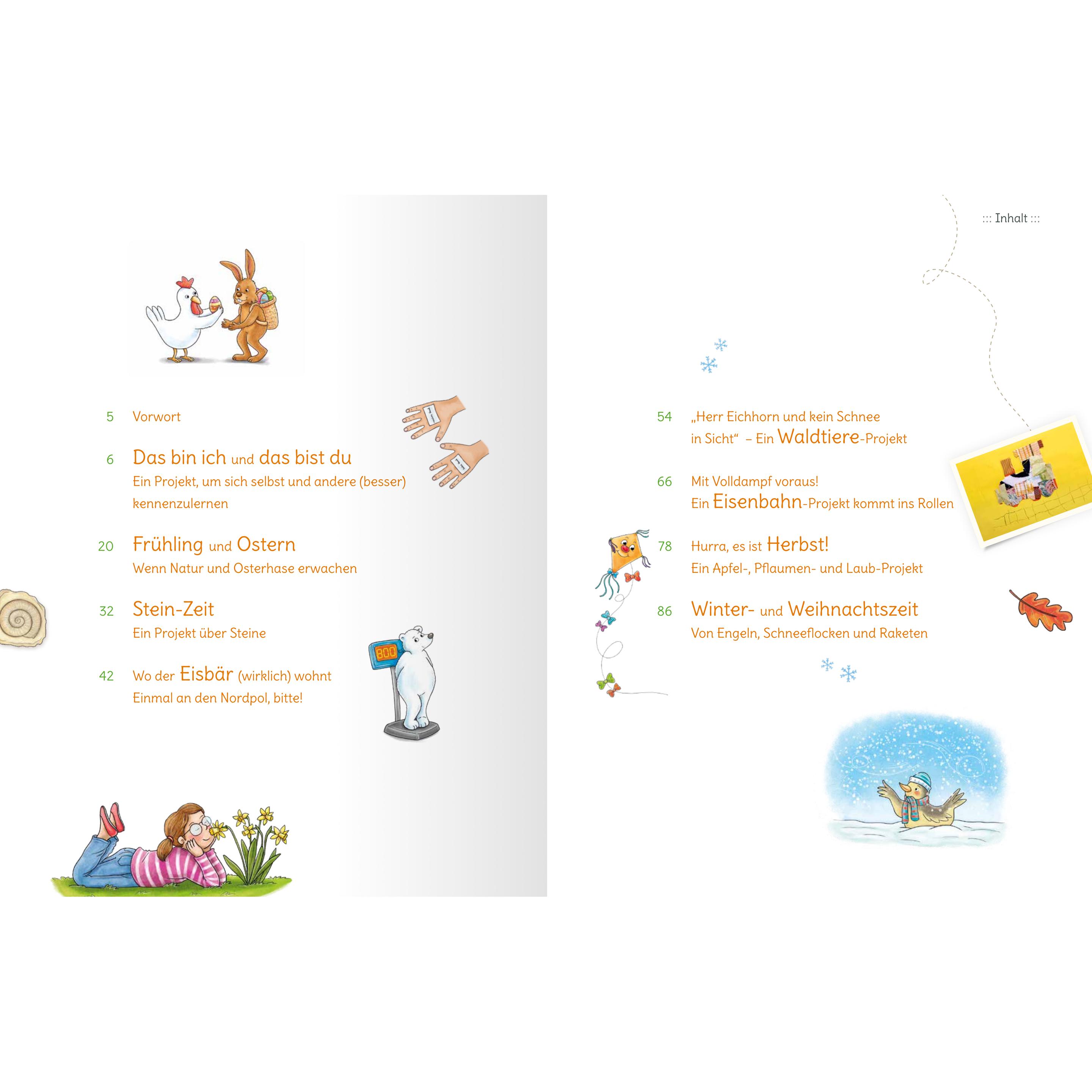 Thumbnail - Mini-Projekte für die Kita: 3 - 6 Jahre, Fachbücher von Monika Klages