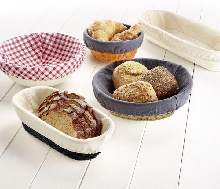 Immagine prodotto Westmark Set di cesti per prove rotonde con coperchio Ø 24,5 x 8,5 cm
