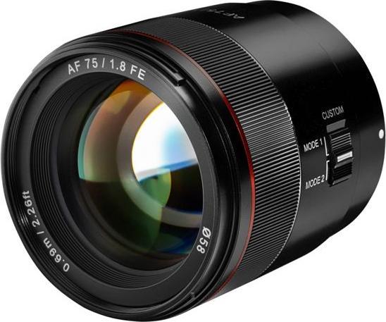 Produktbild Samyang AF 75mm f/1.8 FE, Sony E (Sony E, Vollformat)