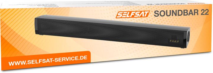 Actual product image Selfsat Soundbar 22, 12/230 V, 30 W, black (30 W)